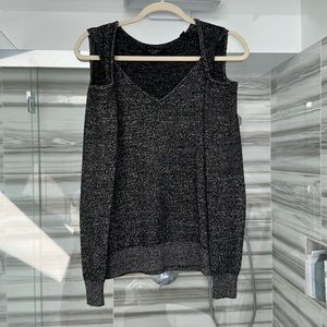 All Saints Sweater with Open Shoulders